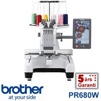 Brother PR680W professionel 6-nåls broderimaskine